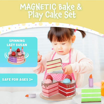 Magnetic Bake & Play Cake