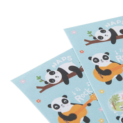Stickiville Stickers: Playful Pandas - Skinny (2 Sheets)