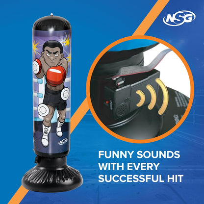 NSG Electronic Kids Kickboxing and Boxing Bop Bag