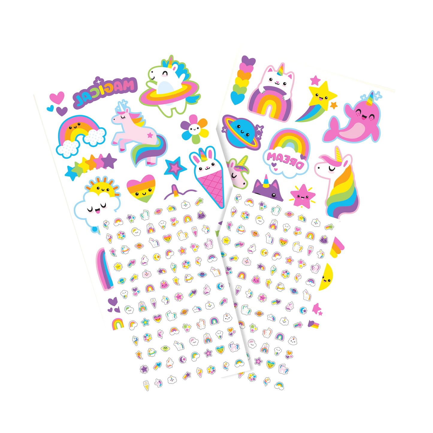 Tattoo Palooza: Temporary Tattoos & Nail Stickers - Unicorns