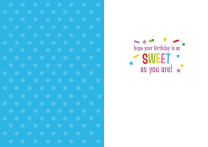 Birthday Cake Slice - Foil Card