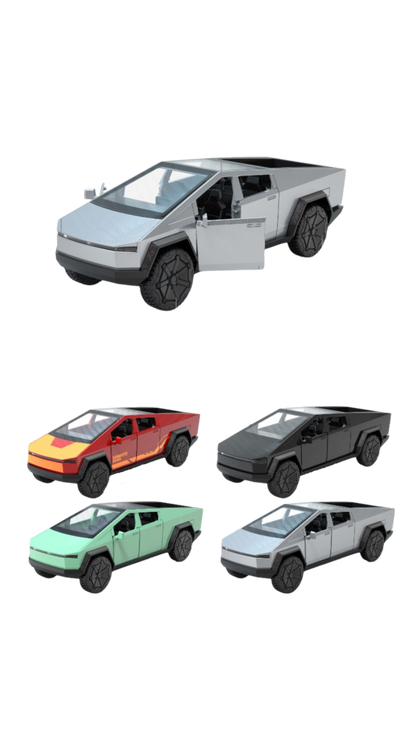 6" Cyber Truck Style Die-Cast Vehicle – Assorted Colors (12pc Display) MSCYB