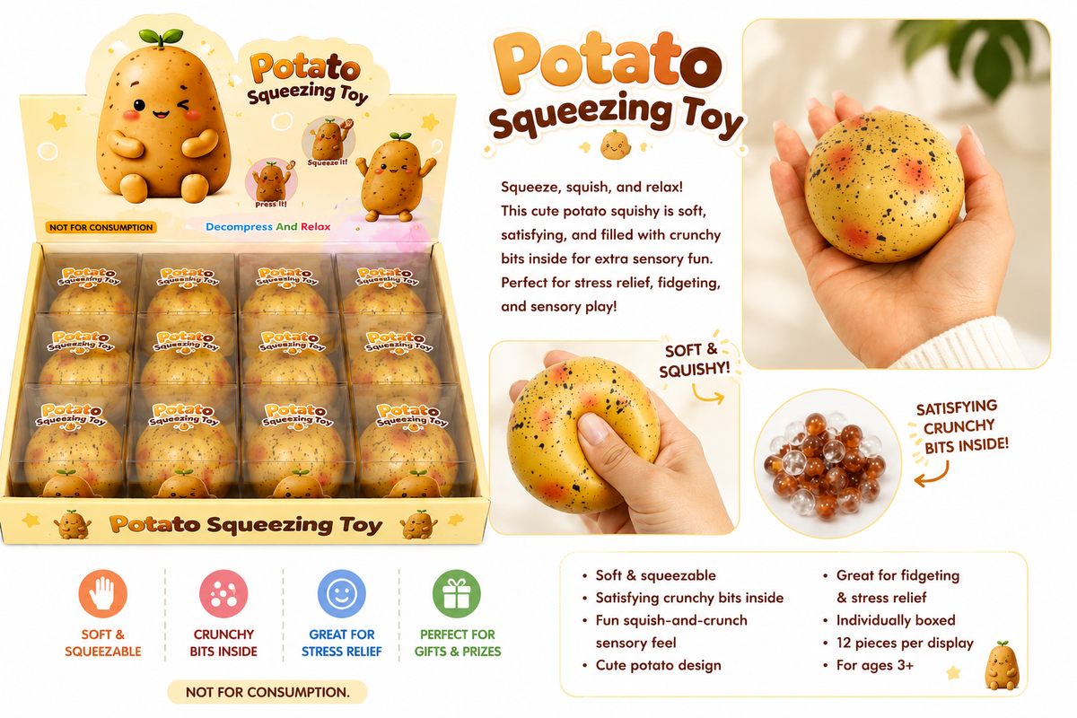 Crunchy Potato Squishy MSS32