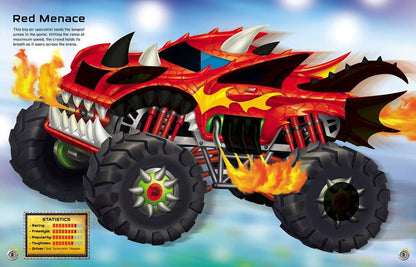 Build Your Own Monster Trucks Sticker Book : Usborne