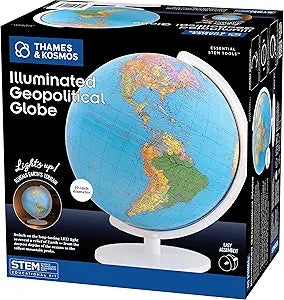 The Thames & Kosmos Illuminated Geopolitical Globe