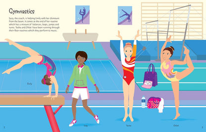 Sticker Dolly Dressing Sports: Usborne