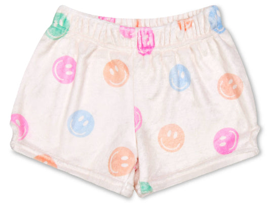 Made You Smile Plush Shorts (X-Small -(4-6))