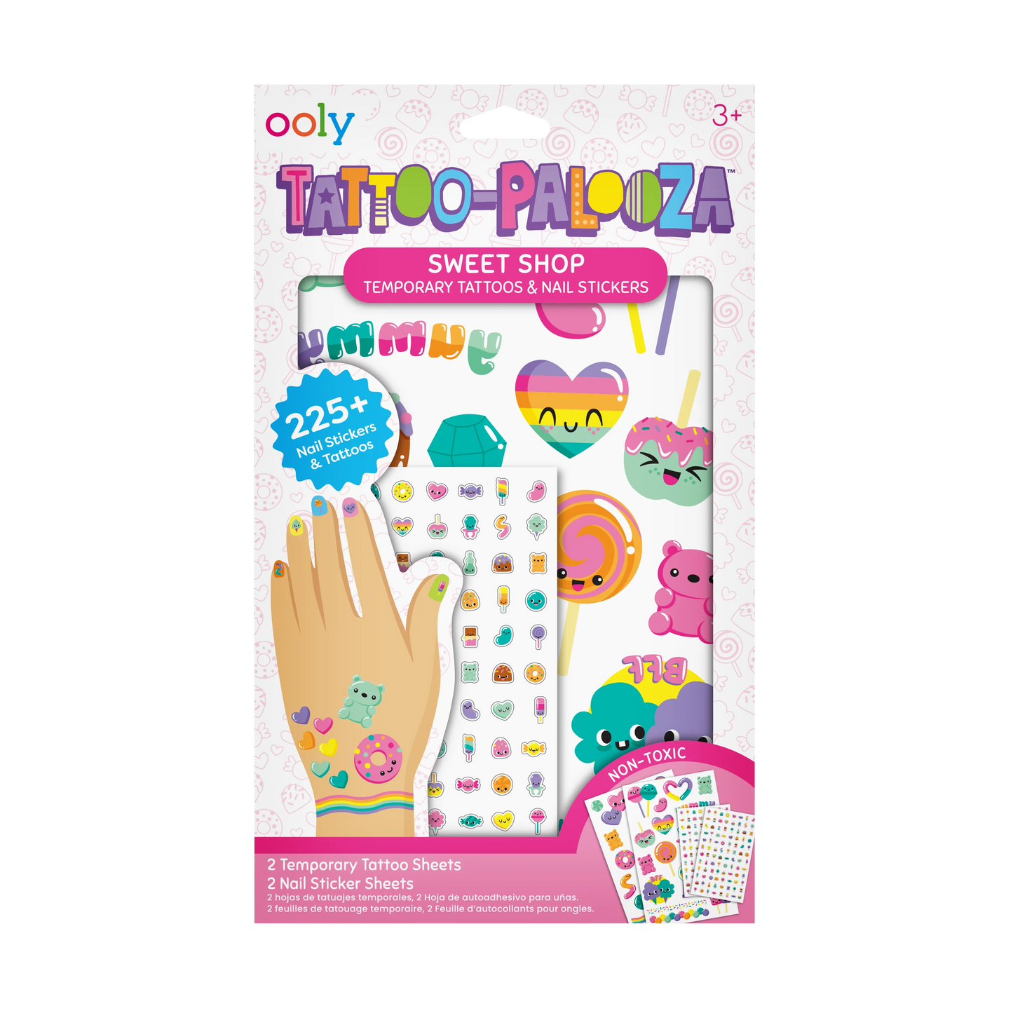 Tattoo Palooza: Temporary Tattoos & Nail Stickers - Sweet Sh