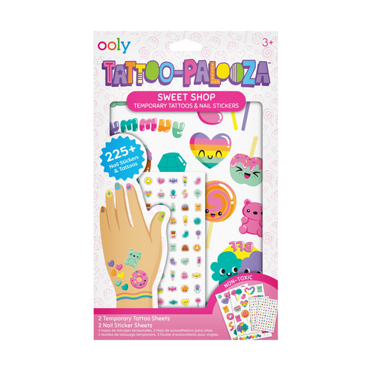 Tattoo Palooza: Temporary Tattoos & Nail Stickers - Sweet Sh