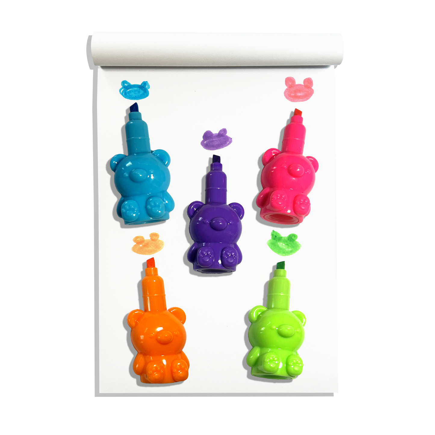 Bear Besties: Stacking Highlighters - Single (1 Stick / Box)