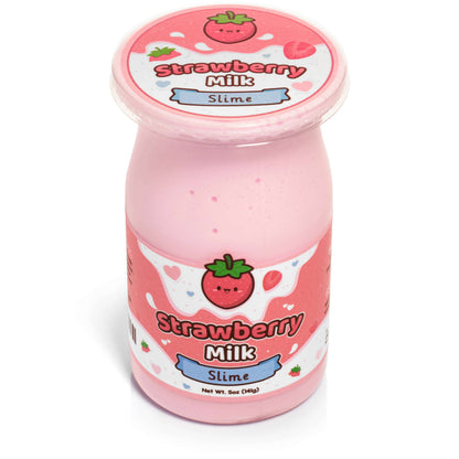 Strawberry Milk Glossy Slime