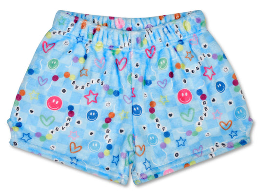 Besties Plush Shorts (Medium (10-12))