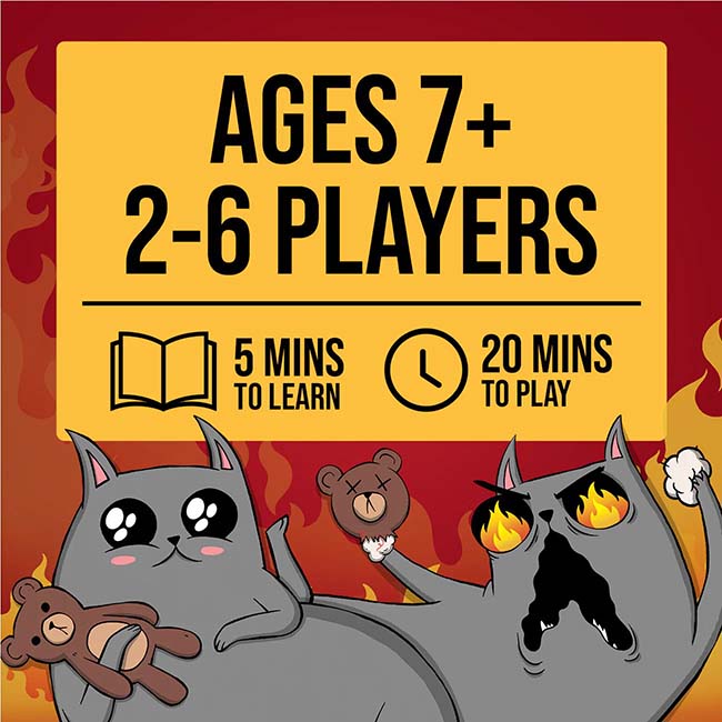 Exploding Kittens Board Game