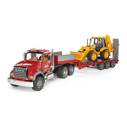 Bruder Mack Granit Flatbed Truck