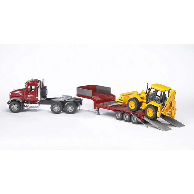 Bruder Mack Granit Flatbed Truck