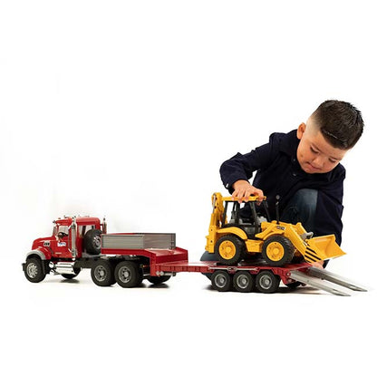 Bruder Mack Granit Flatbed Truck