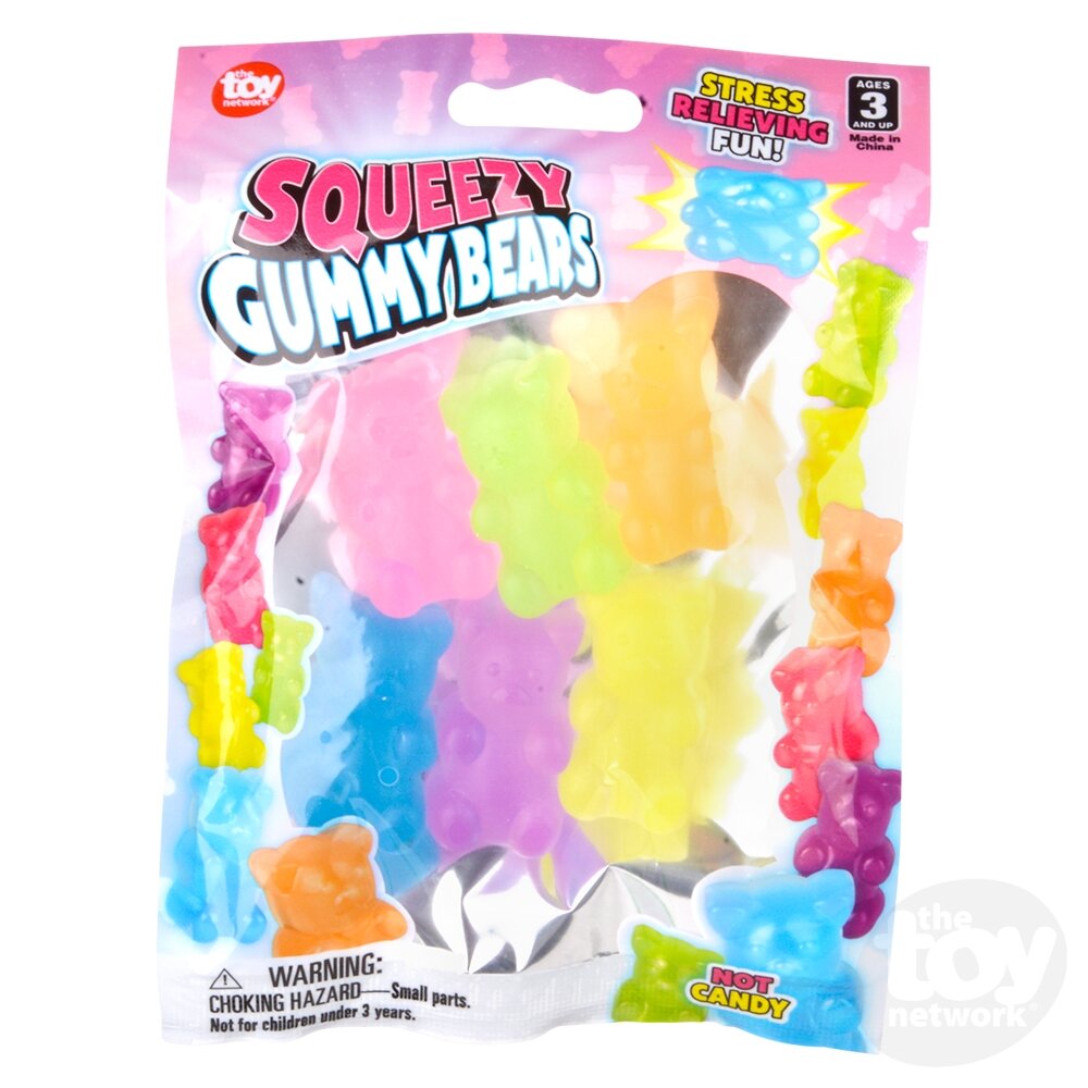 1.5" Squeezy Gummy Bears