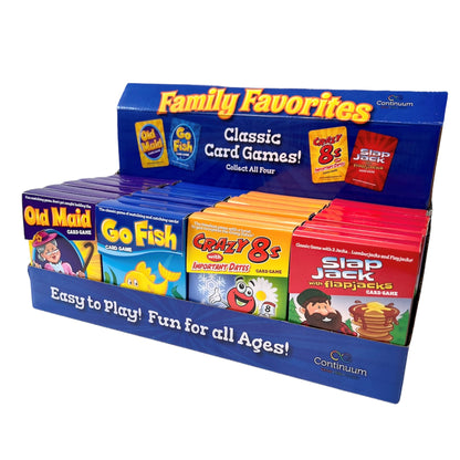 Kids Card Game Display