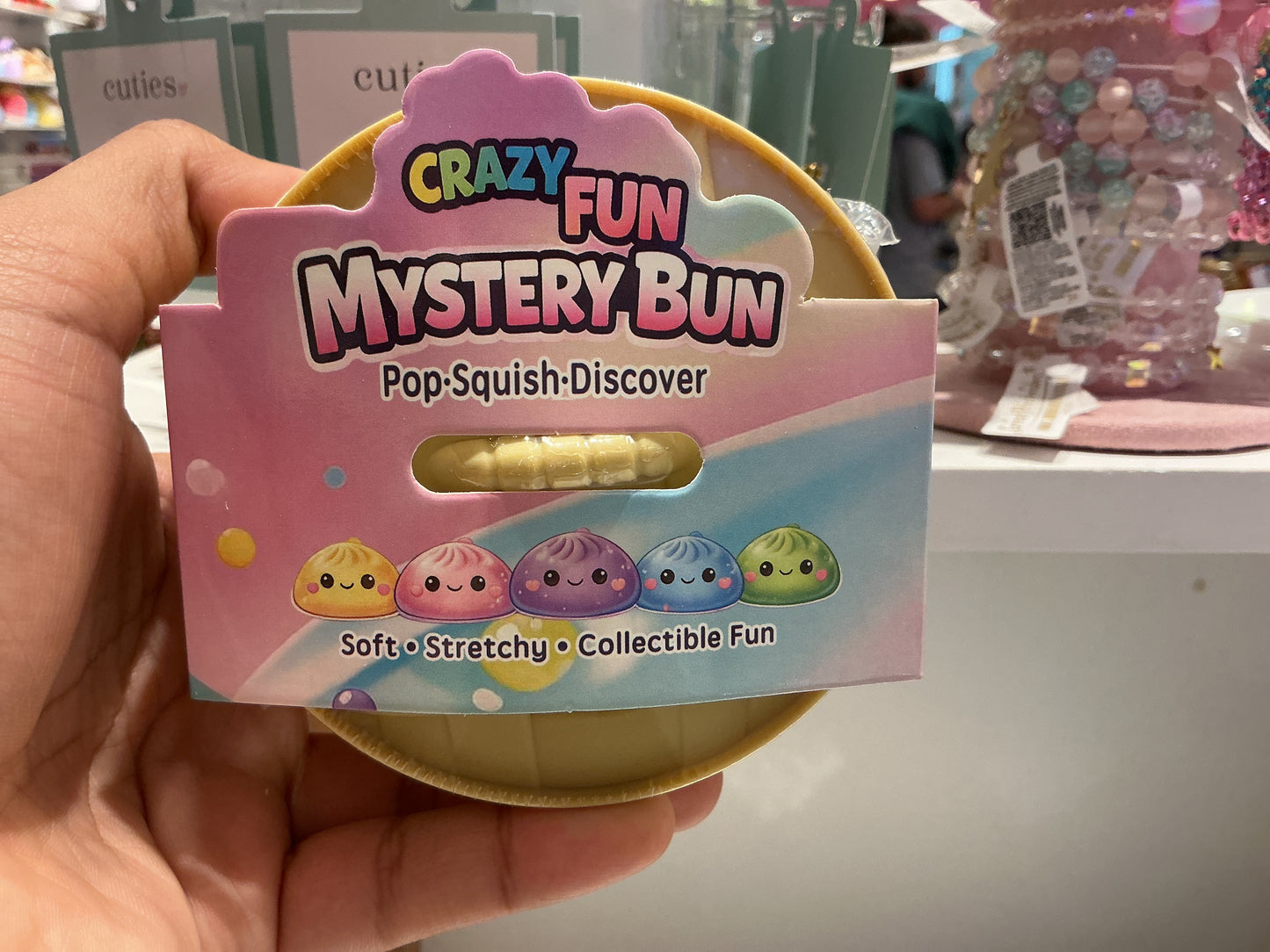 CRAZY FUN GLITTER Mystery Bun