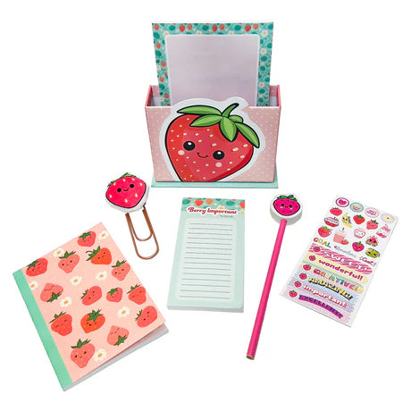 Strawberry Stationery Box Set