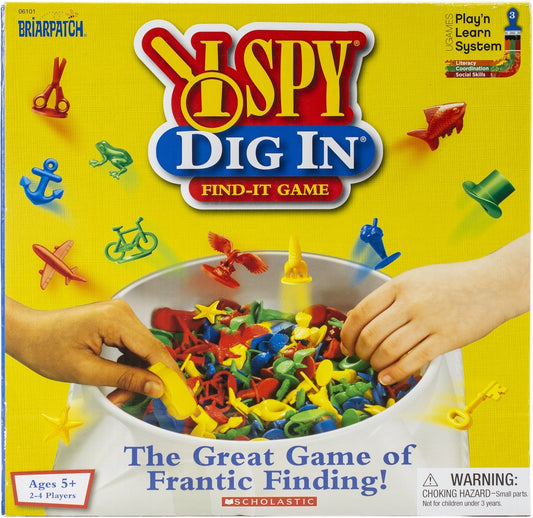 I Spy Dig In Find-It Game