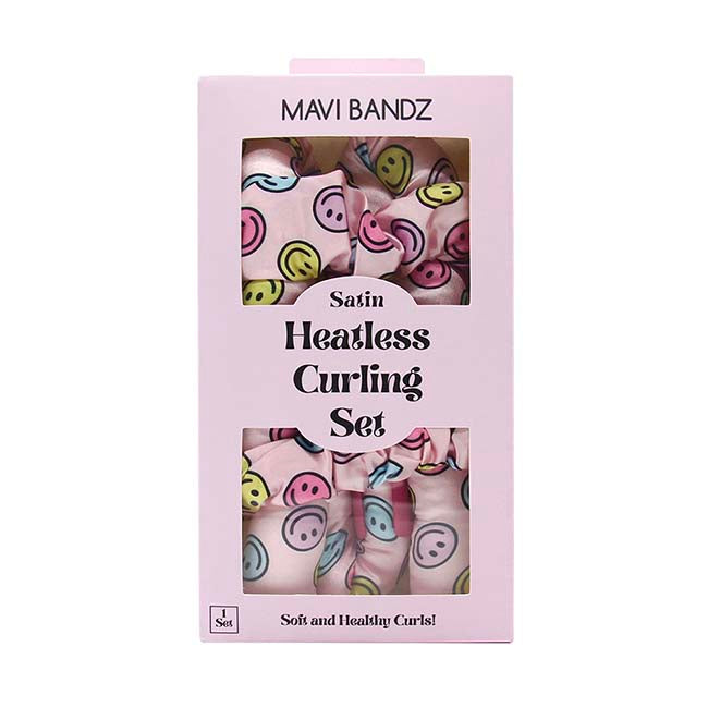 Satin Smiley Heatless Curler