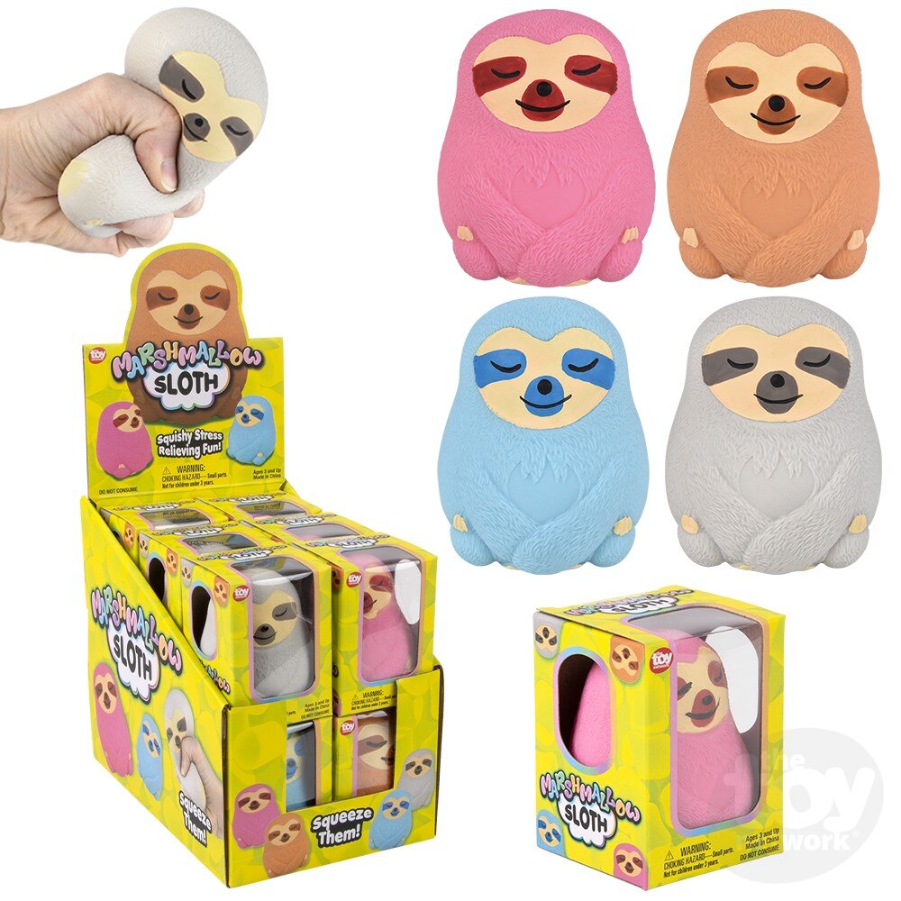 Marshmallow Sloth 3"