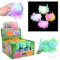 5.5" Light-Up Shaggy Cat Puffer