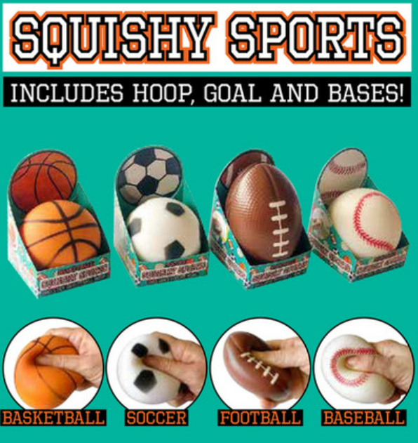 Squishy Sports Ball