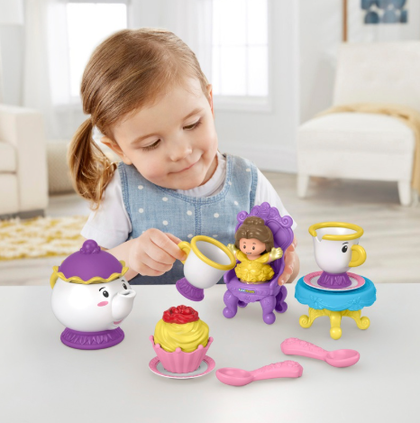 Little People Disney Princess Belle Tea Set