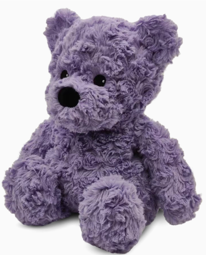 Purple Curly Bear Warmies