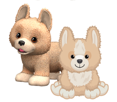 Webkinz Corgi