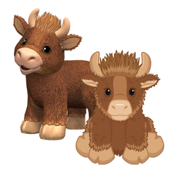 Webkinz Highland Cow