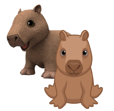Webkinz Capybara