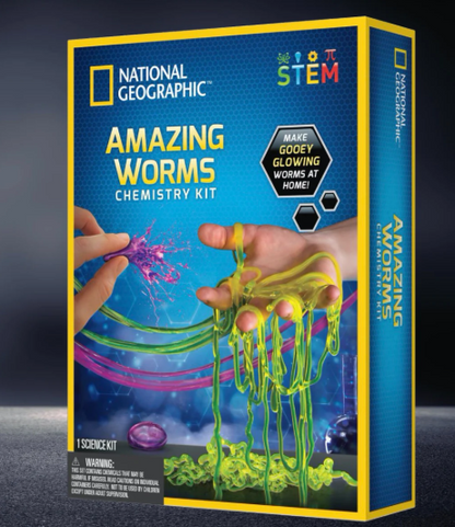 National Geographic Amazing  Worms Chemistry Kit
