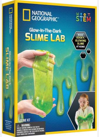 National Geographic Glow-in- the-Dark Slime Lab