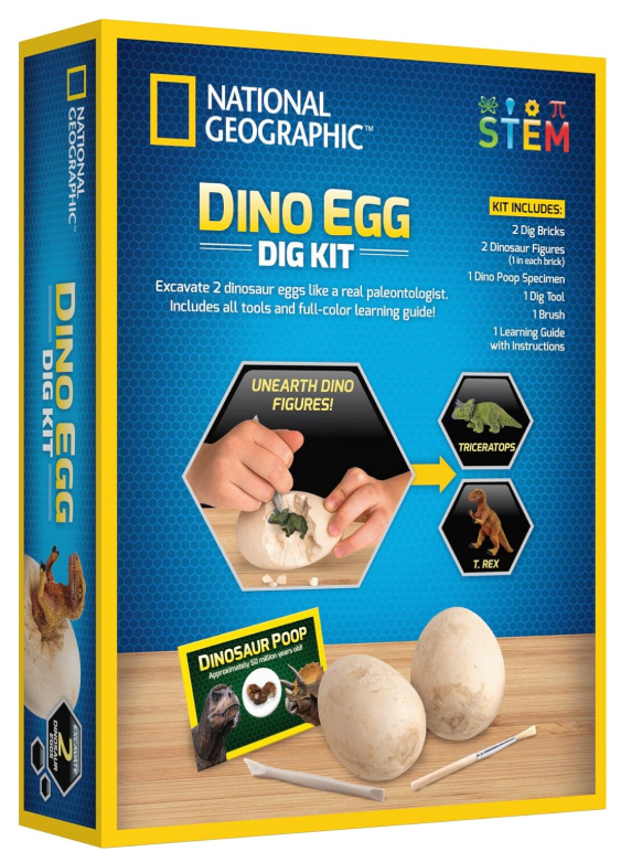 National Geographic Dino Egg Dig Kit