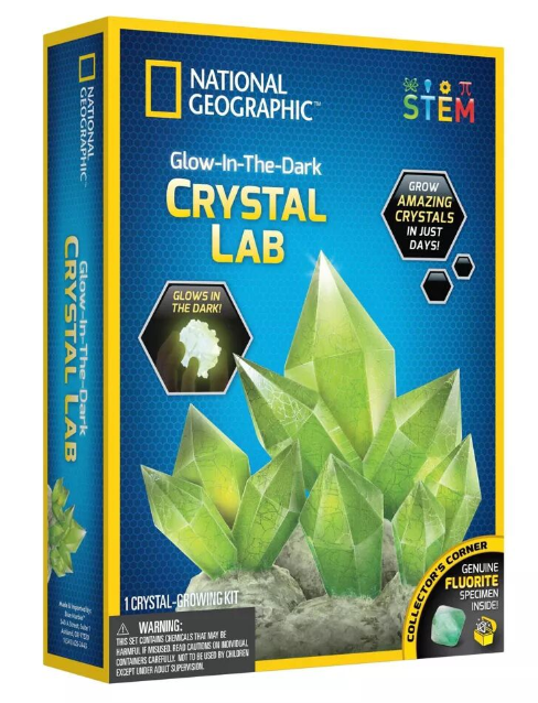 National Geographic Glow-in- the-Dark Crystal Growi
