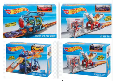 Hotwheels Fold-Out Playset