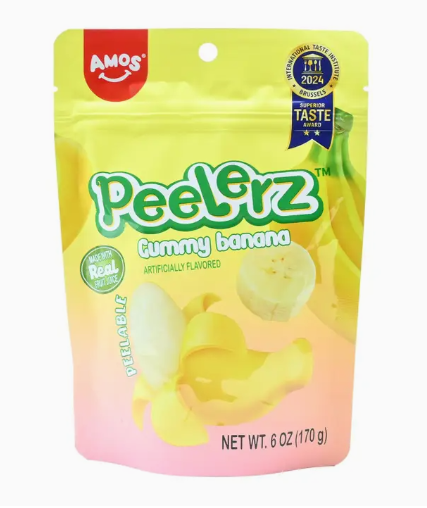 Amos Peelerz Gummy Banana