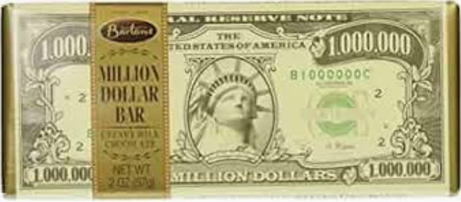 Bartons Million Dollar Chocolate Bar