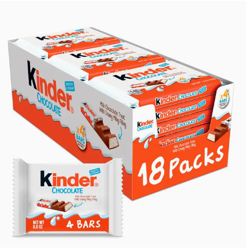 Kinder Chocolate Creamy Filling