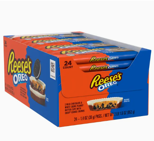 Reese's OREO Chocolate White Creme Peanut Butter Cups