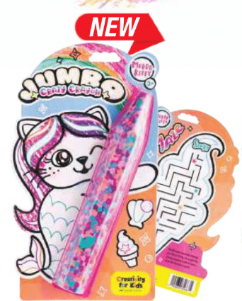 Merr-Kitty - Jumbo Crazy Crayon