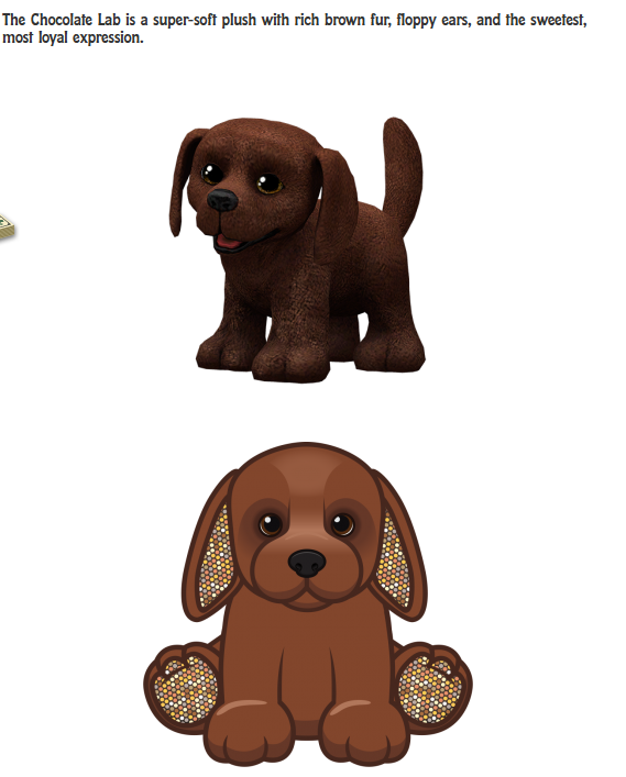 Webkinz Chocolate Lab
