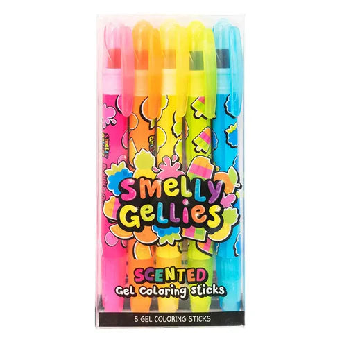 Smelly Gellies Gel Crayons 5 Pack
