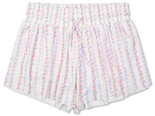 Sweetheart Vine Butterfly Shorts (Large (14))