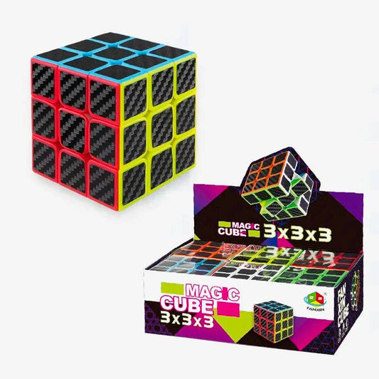 3x3 Rubik’s Cube – Carbon Fiber Style Magic Cube MRCP