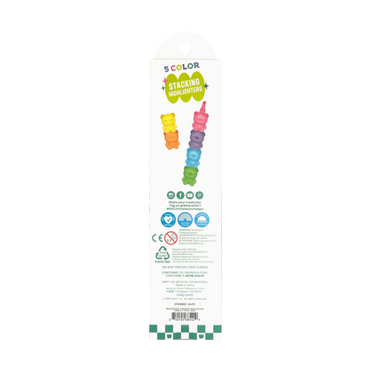 Bear Besties: Stacking Highlighters - Single (1 Stick / Box)