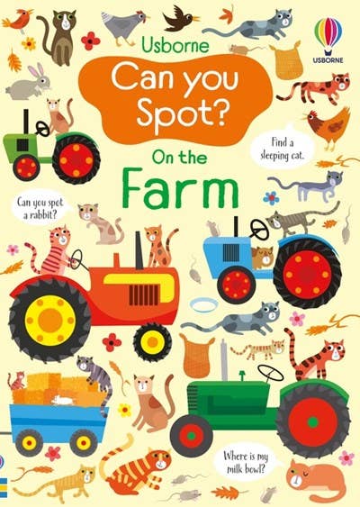 Can you Spot? On the Farm : Usborne